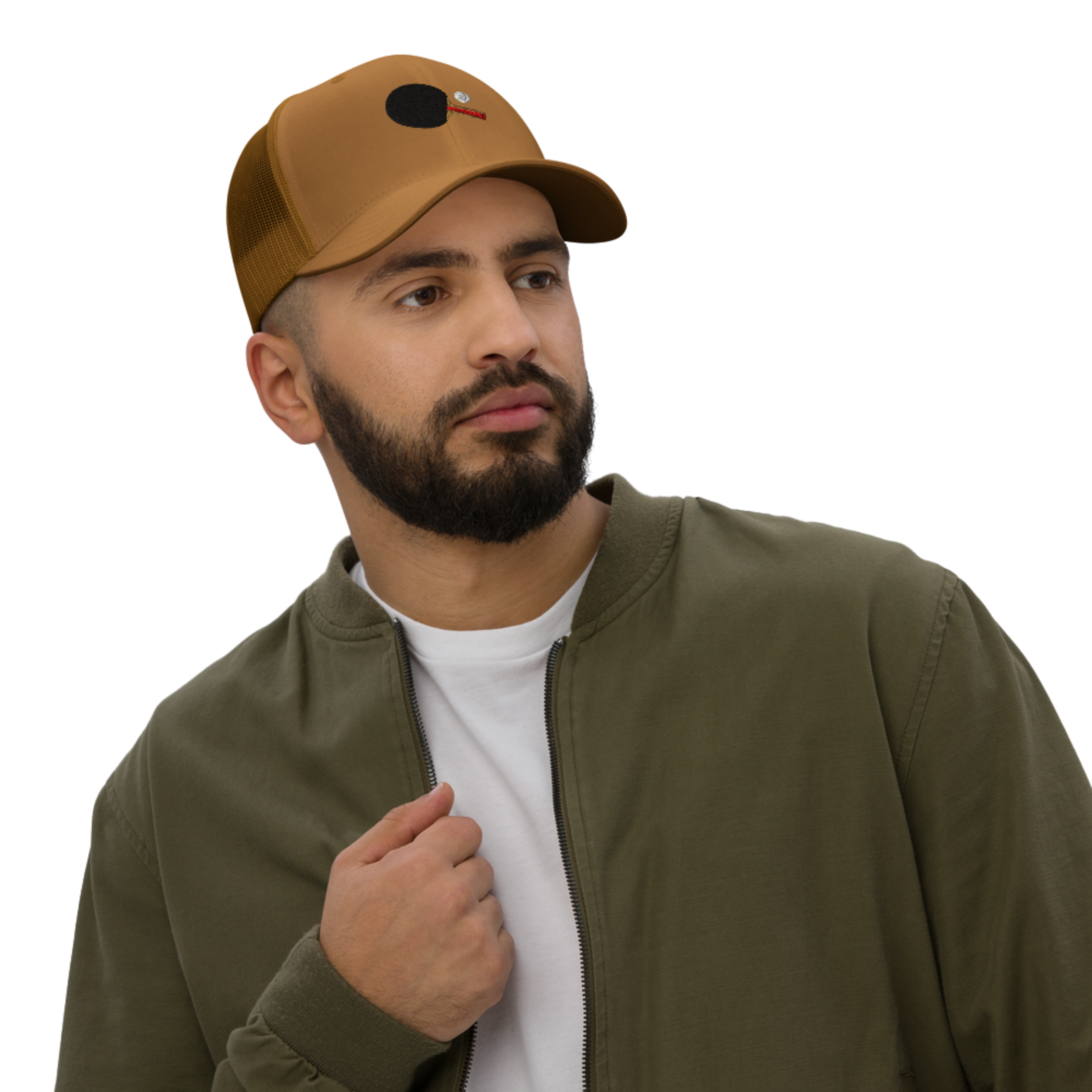 Gorra Trucker Bordada – Heritage Embroidery Edition