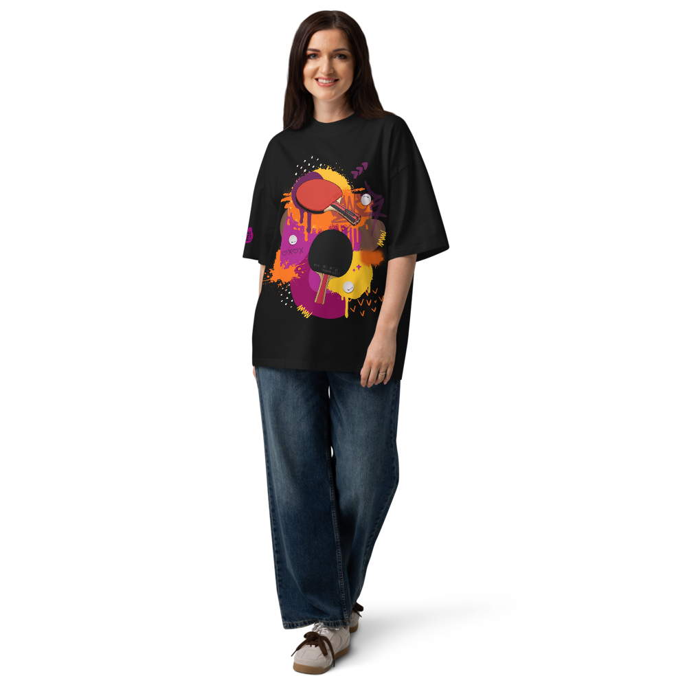 Camiseta Oversize Orgánica - Rally Street - High-Graphic Edition