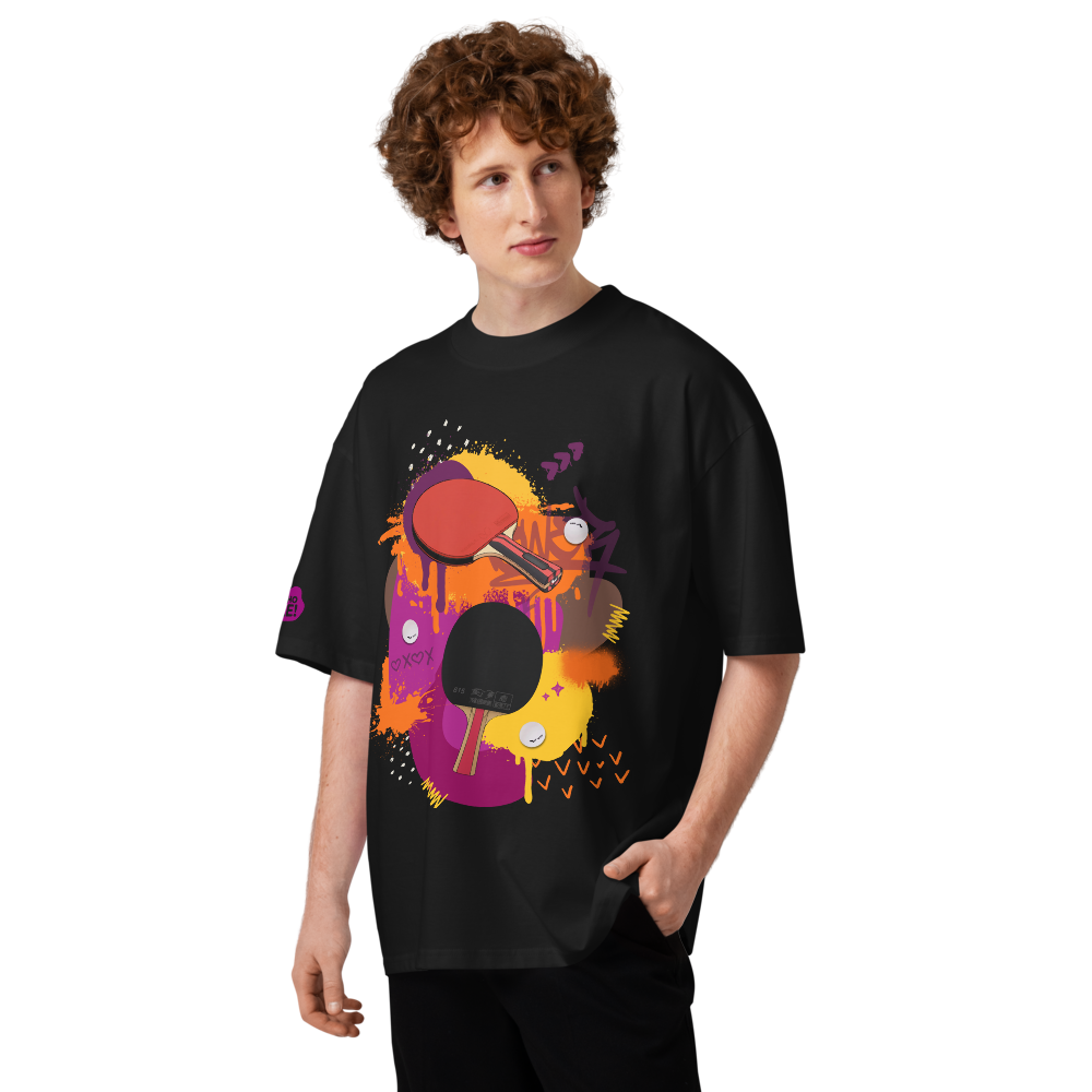 Camiseta Oversize Orgánica - Rally Street - High-Graphic Edition