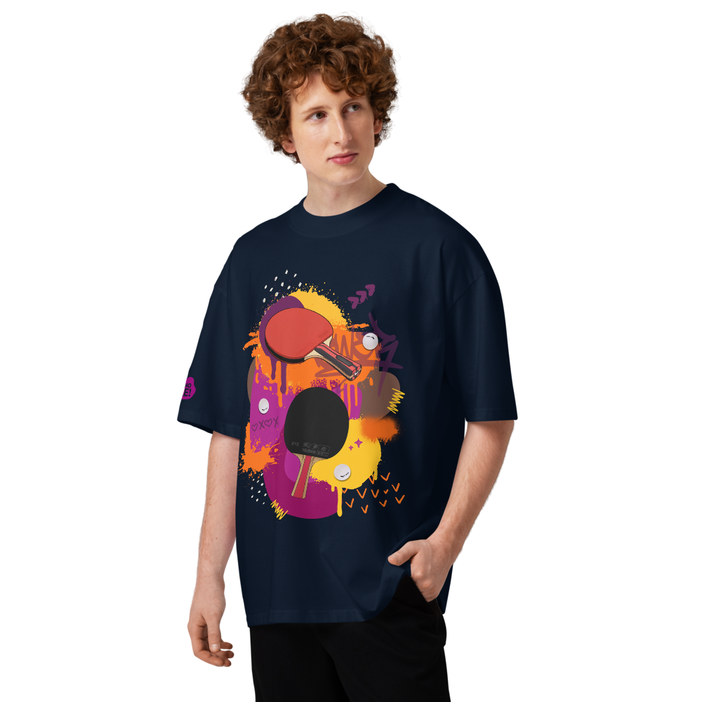 Camiseta Oversize Orgánica - Rally Street - High-Graphic Edition