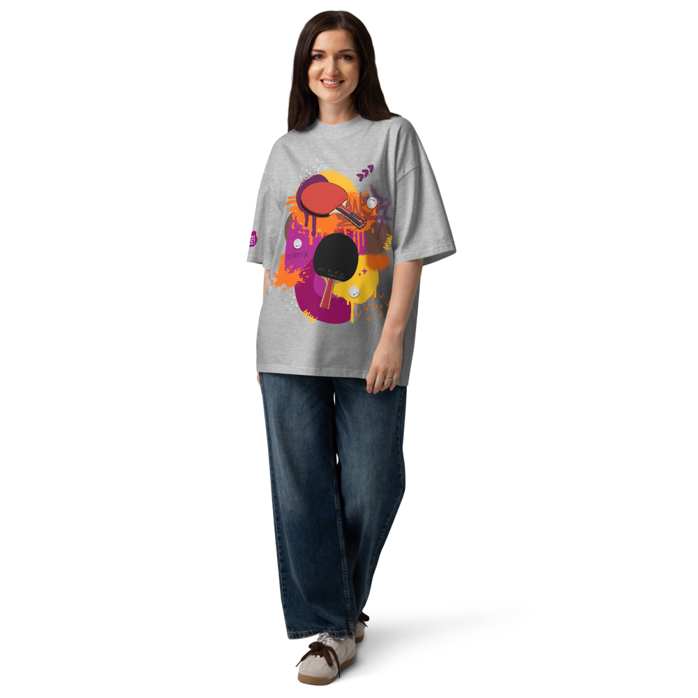 Camiseta Oversize Orgánica - Rally Street - High-Graphic Edition