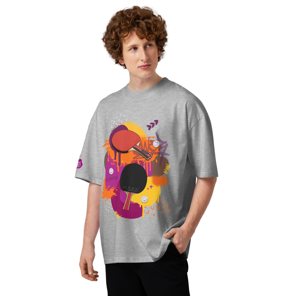 Camiseta Oversize Orgánica - Rally Street - High-Graphic Edition