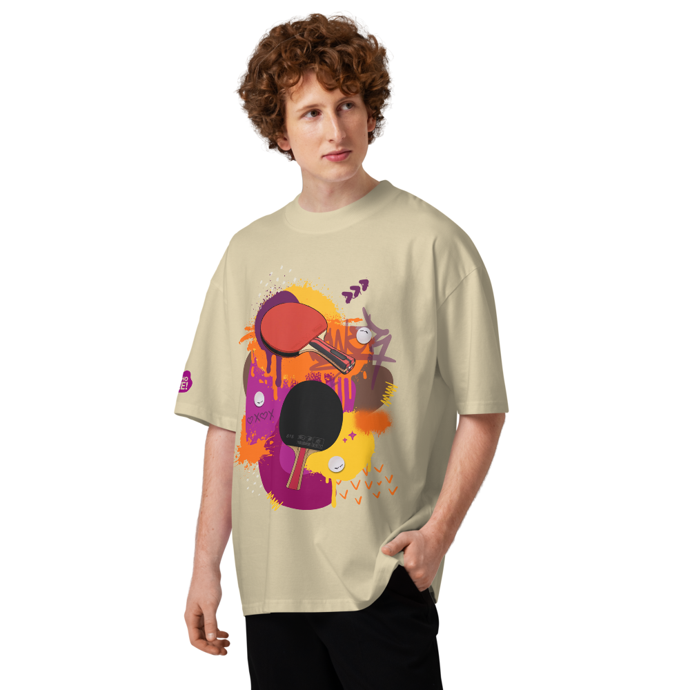 Camiseta Oversize Orgánica - Rally Street - High-Graphic Edition