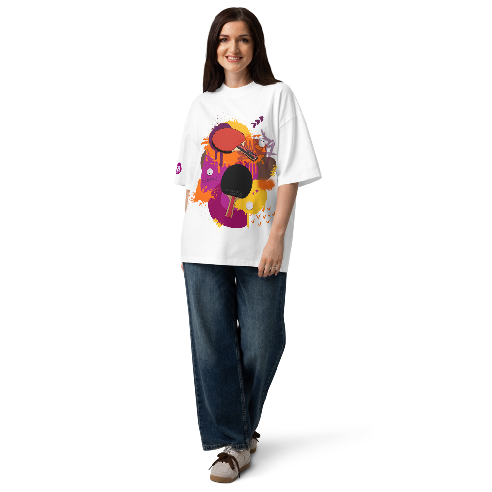 Camiseta Oversize Orgánica - Rally Street - High-Graphic Edition