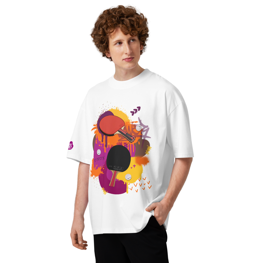 Camiseta Oversize Orgánica - Rally Street - High-Graphic Edition