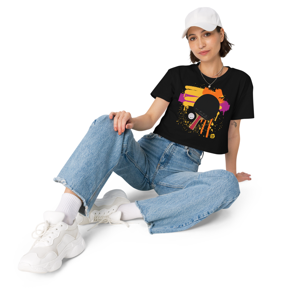 Urban Crop Top - Smash Glow - Studio Graphic Edition