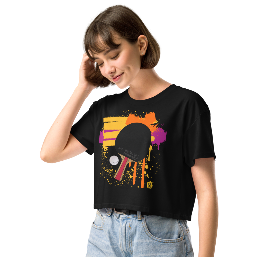 Urban Crop Top - Smash Glow - Studio Graphic Edition