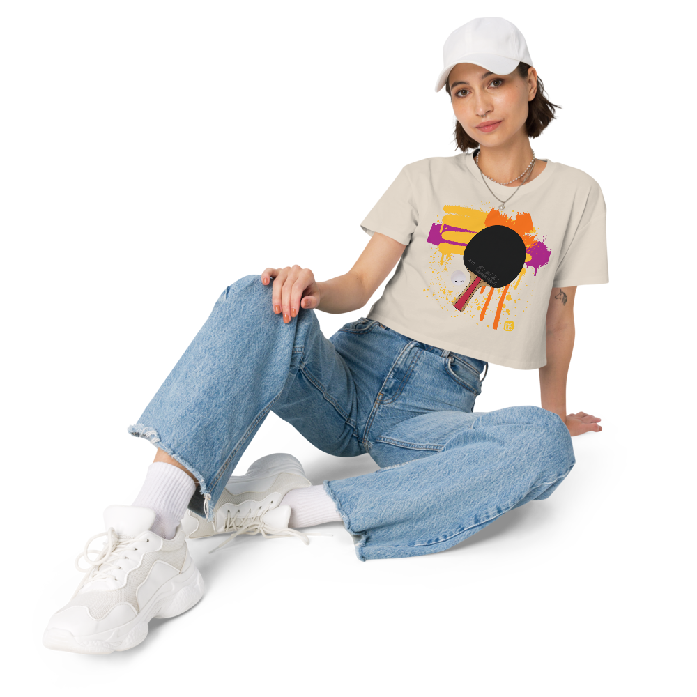 Urban Crop Top - Smash Glow - Studio Graphic Edition
