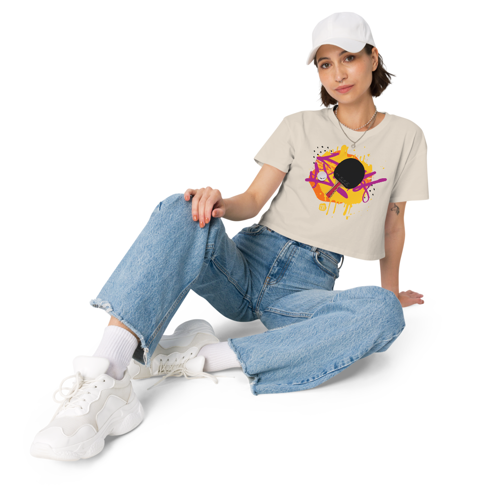 Urban Crop Top - Smash Glow - Studio Graphic Edition