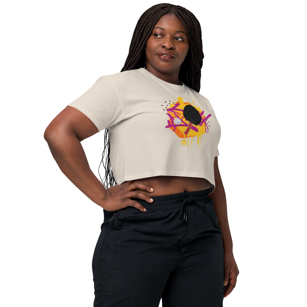 Urban Crop Top - Smash Glow - Studio Graphic Edition