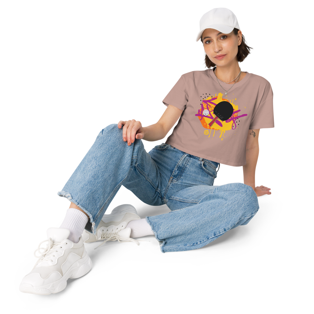 Urban Crop Top - Smash Glow - Studio Graphic Edition