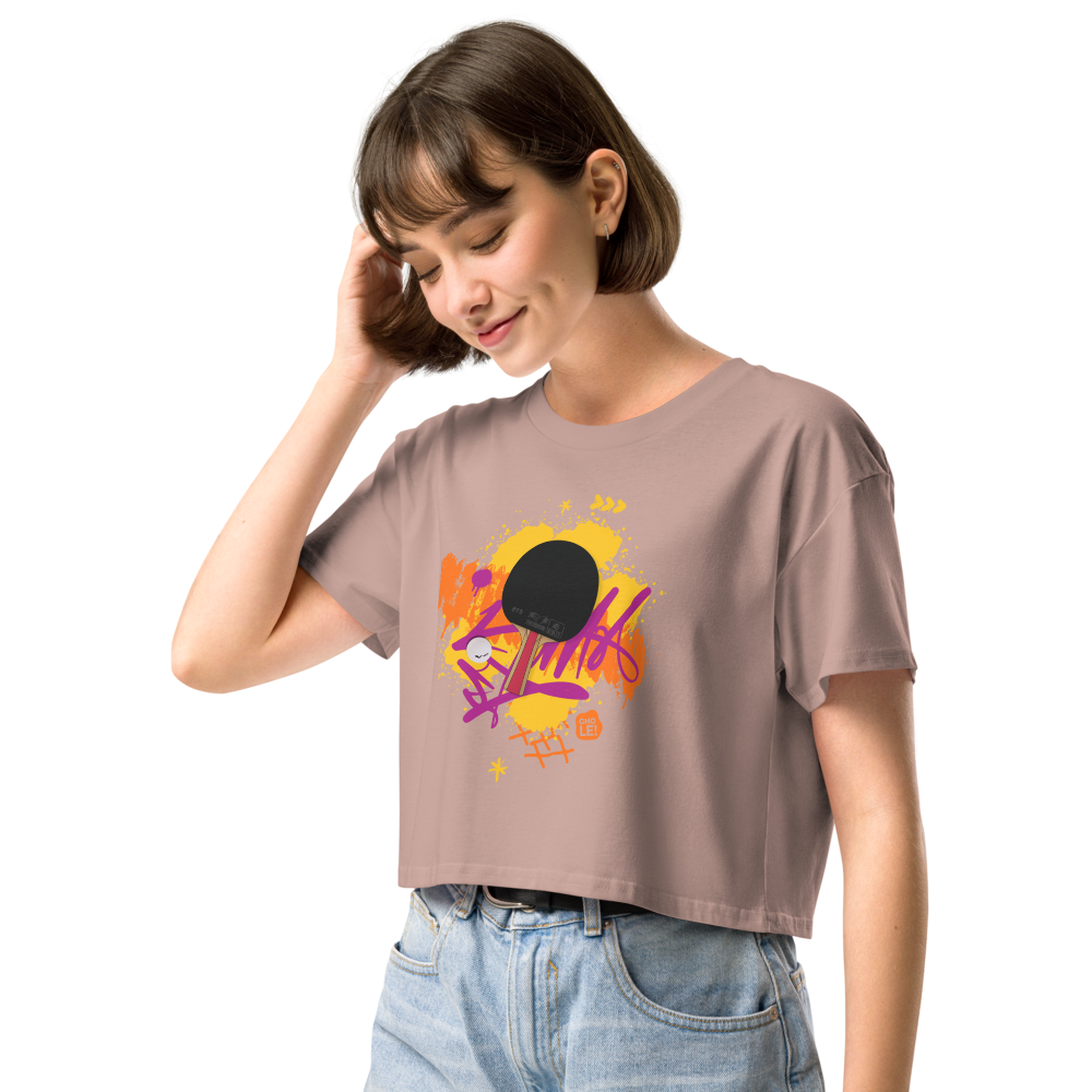 Urban Crop Top - Rally Street - Studio Graphic Edition