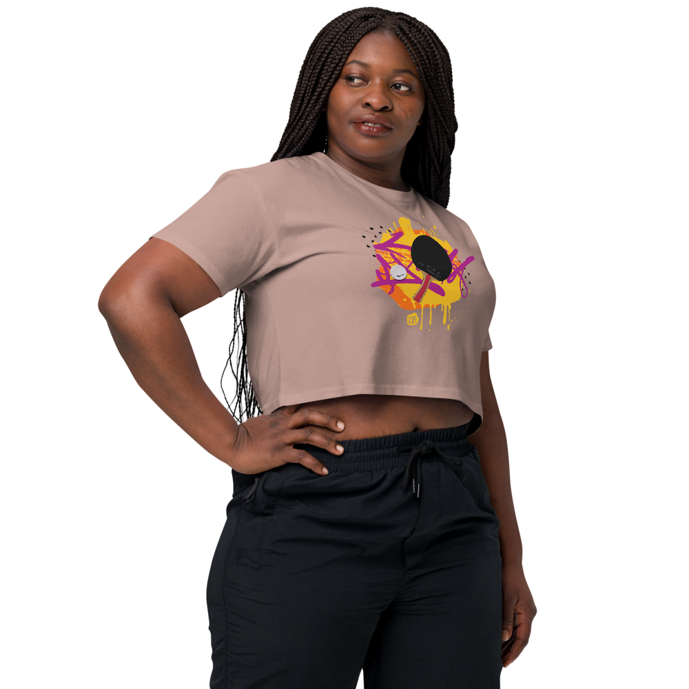 Urban Crop Top - Smash Glow - Studio Graphic Edition