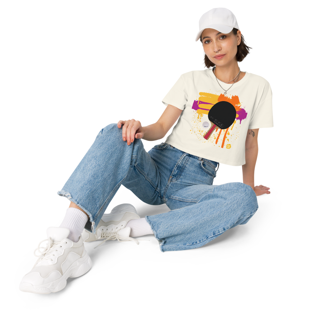 Urban Crop Top - Smash Glow - Studio Graphic Edition