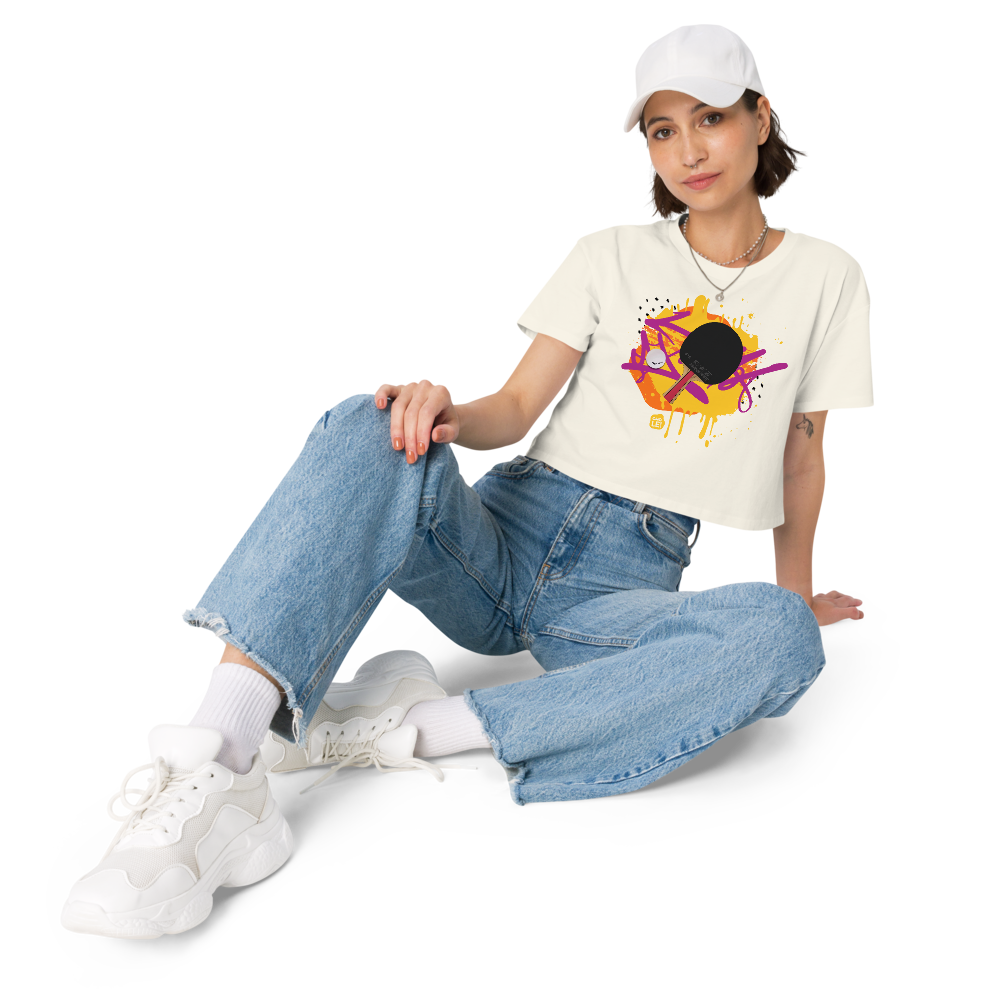 Urban Crop Top - Smash Glow - Studio Graphic Edition