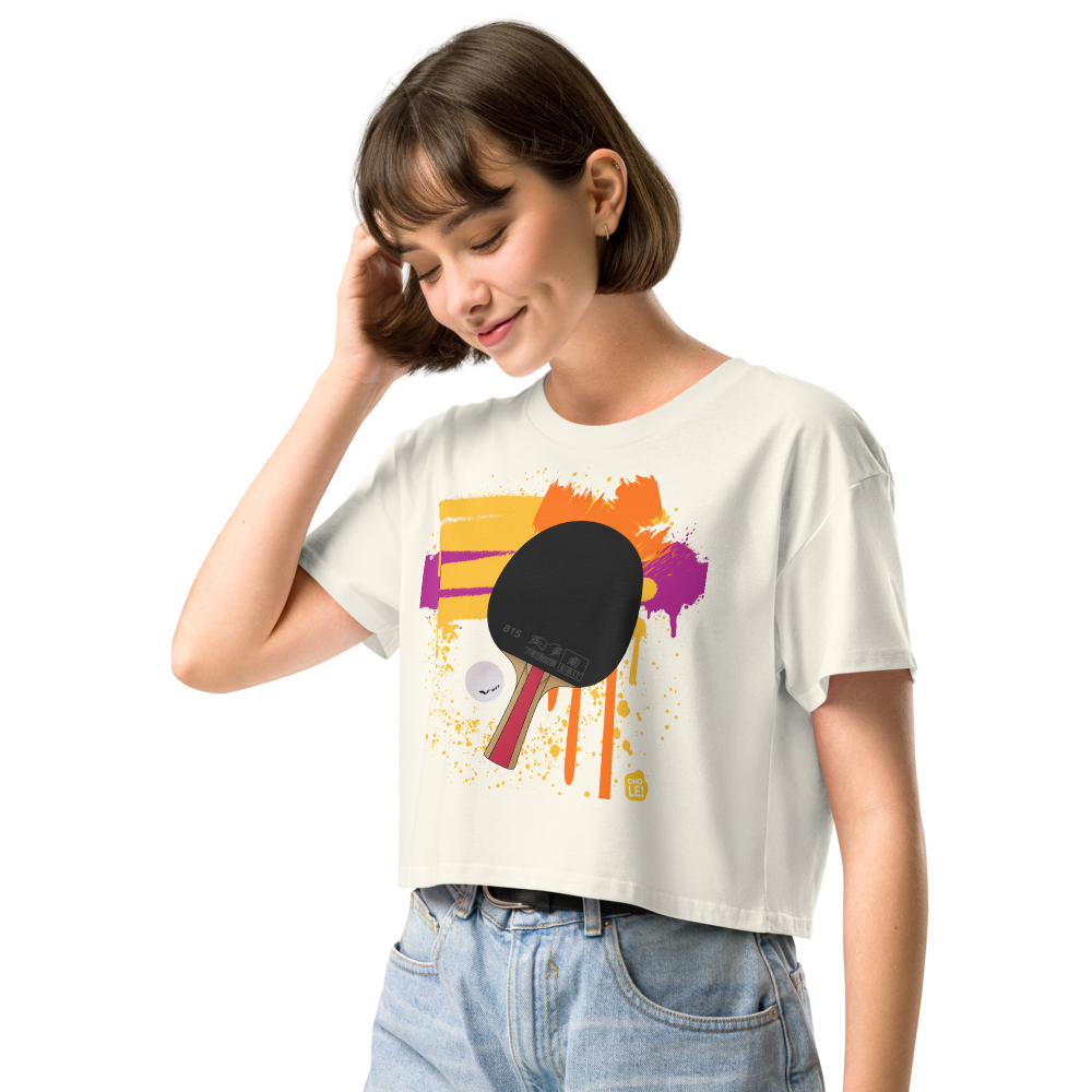 Urban Crop Top - Smash Glow - Studio Graphic Edition