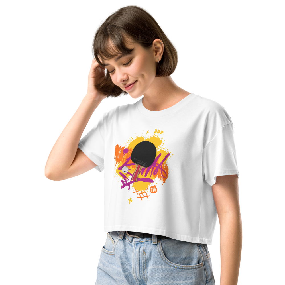 Urban Crop Top - Rally Street - Studio Graphic Edition